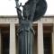 The Minerva statue